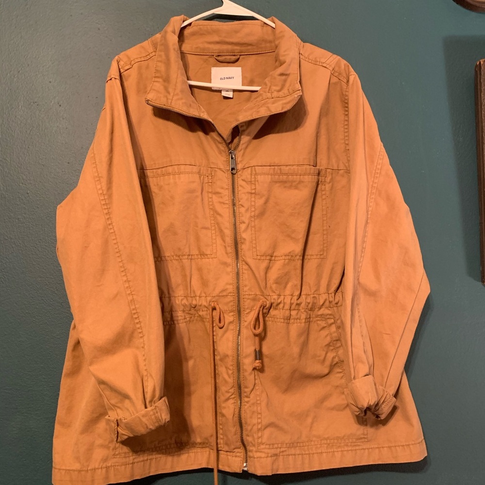 Khaki utility jacket